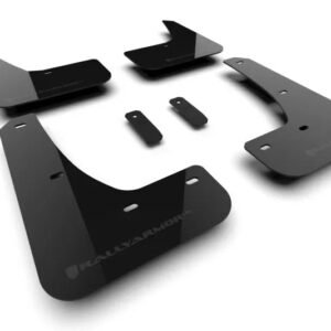 Rally Armor 2024 Tesla Model 3 Highland Black UR Mud Flap Dark Grey Logo