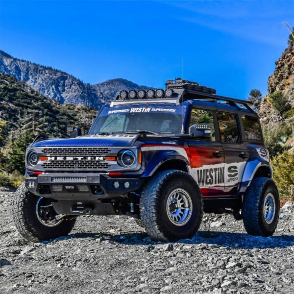 Stealth Black Hidden Winch Mount for 21-24 Ford Bronco by Superwinch - Image 6