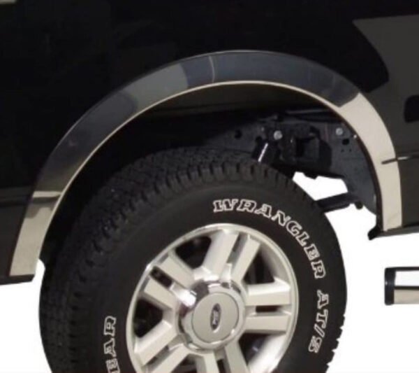 Putco 2021 Ford F-150 Stainless Steel Fender Trim - w or w/o Factory Fender Flares - 97267 - Image 2