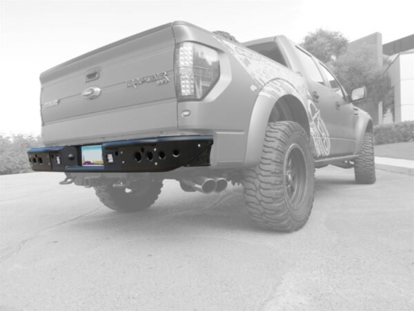 Addictive Desert Designs 10-14 Ford F-150 Raptor Venom Rear Bumper w/ Backup Sensor Cutouts - Image 4