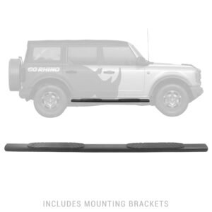104412973T Go Rhino Ford Bronco 4' 1000 Series Blk Kit