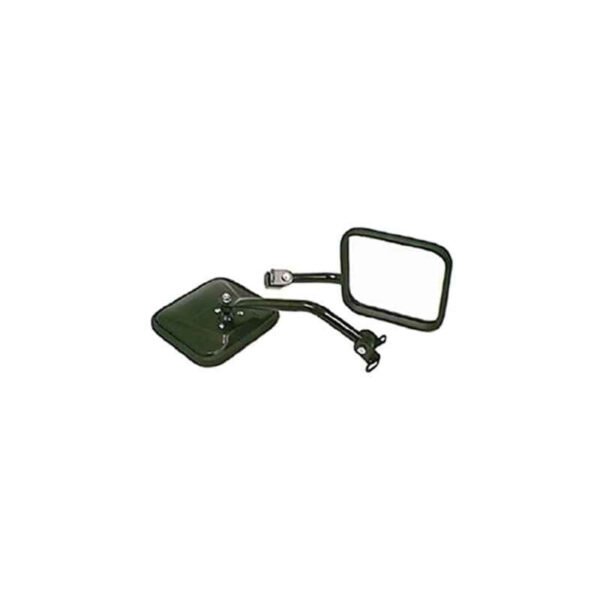 Rugged Ridge 87-95 Jeep Wrangler YJ Black CJ-Style Side Mirror Kit - Image 2