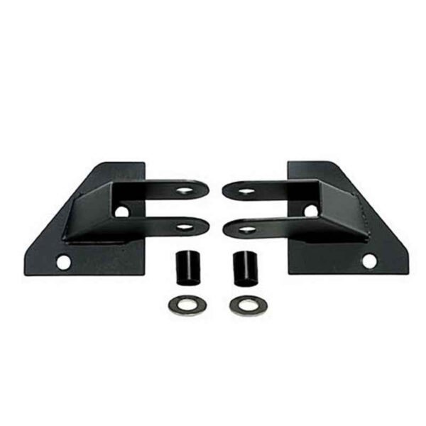 Rugged Ridge 87-95 Jeep Wrangler YJ Black Mirror Relocation Brackets - Image 2
