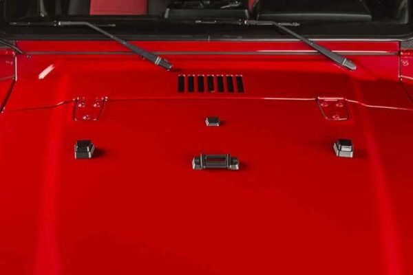 Rugged Ridge 97-18 Jeep Wrangler Elite Hood Dress Up Kit - Image 9