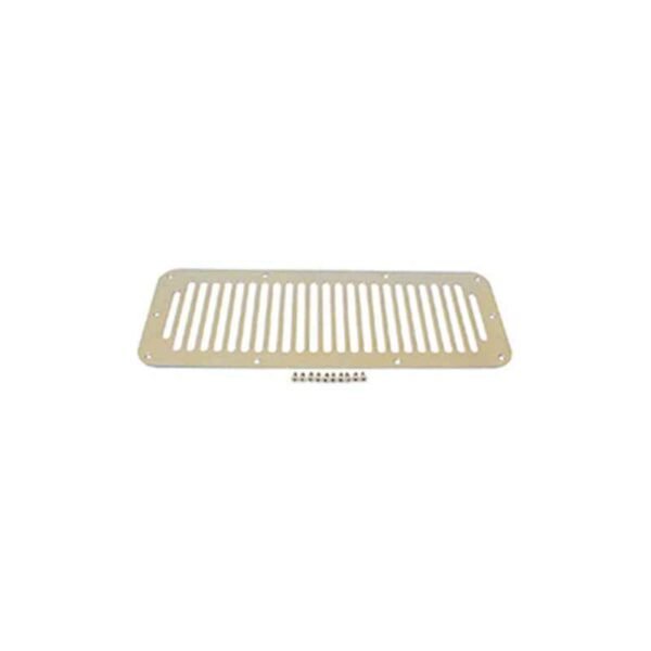 Rugged Ridge 76-95 Jeep CJ / Jeep Wrangler Stainless Steel Cowl Vent Cover - Image 2