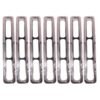 Rugged Ridge Grille Inserts Chrome 87-95 Jeep Wrangler YJ
