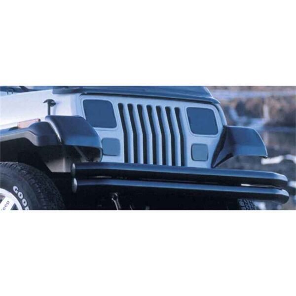 Rugged Ridge Molded Fender Guards 87-95 Jeep Wrangler YJ - Image 2