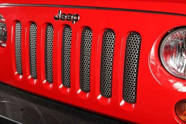 Rugged Ridge Grille Insert Satin Stainless 07-18 Jeep Wrangler - Image 4