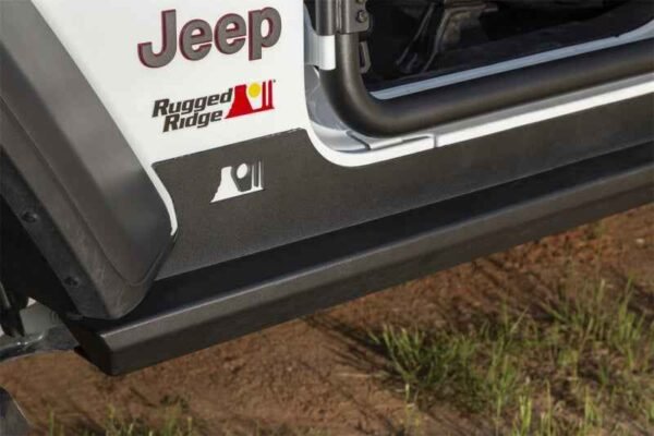 Rugged Ridge XHD Rock Sliders 18-20 Jeep Wrangler JL 4 Door - Image 7