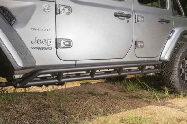 Rugged Ridge RRC Rocker Guards 2018-20 Jeep Wrangler JL 4 Door - Image 3