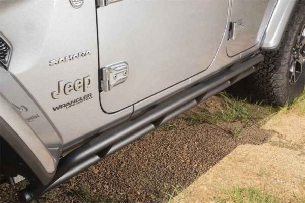 Rugged Ridge RRC Rocker Guards 2018-20 Jeep Wrangler JL 4 Door - Image 4