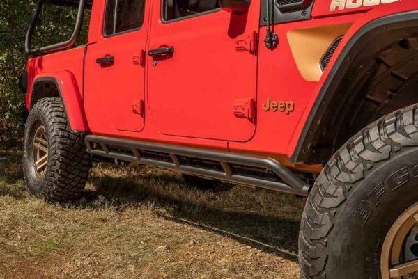 Rugged Ridge RRC Rocker Guards 2020 Jeep Gladiator JT - Image 3
