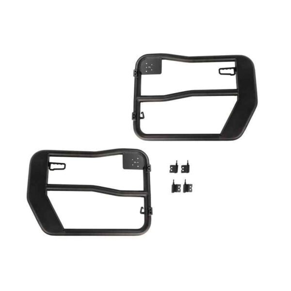 Rugged Ridge Fortis Tube Doors Front 07-18 Jeep Wrangler JK - Image 2