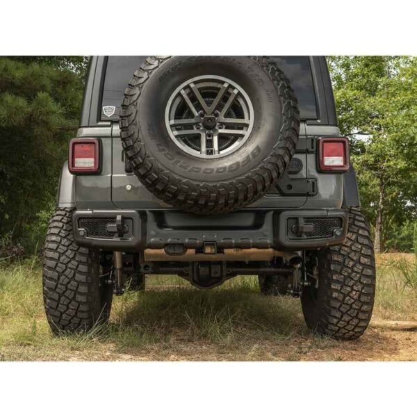 Rugged Ridge Spartacus Rear Bumper Black 18-20 Jeep Wrangler JL - Image 6