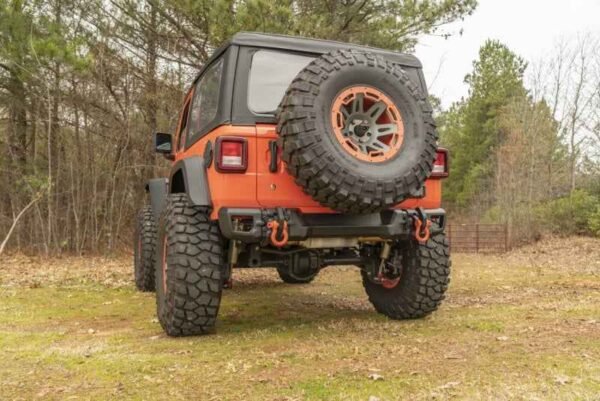 Rugged Ridge 18-20 Jeep Wrangler JL Arcus Rear Bumper - Image 4
