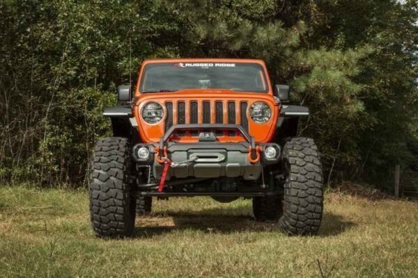Rugged Ridge 18-21 Jeep Wrangler/Gladiator (JL/JT) Venator Modular Bumper - Black - Image 3