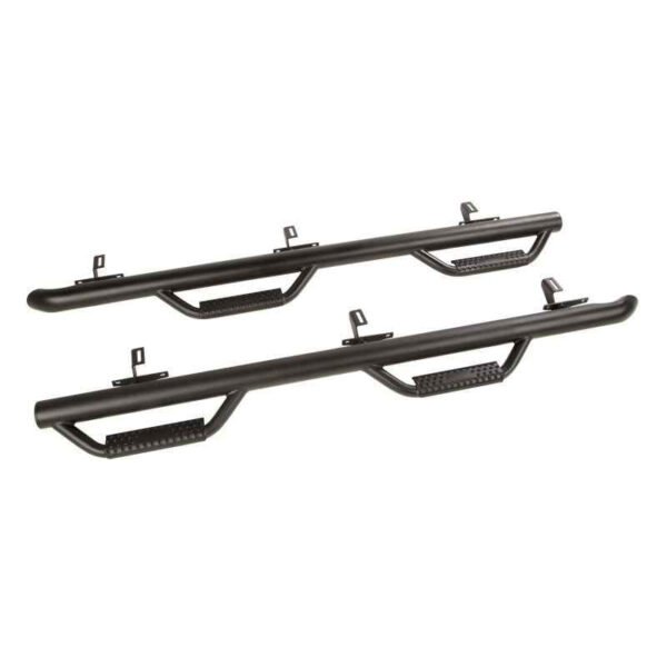 Rugged Ridge Spartan Nerf Bar Textured Black 07-18 Jeep Wrangler JKU 4 Door - Image 2