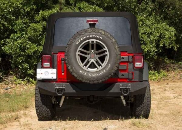Rugged Ridge XHD Corner Guard Rear 07-18 Jeep Wrangler JK 2-Door - Image 5