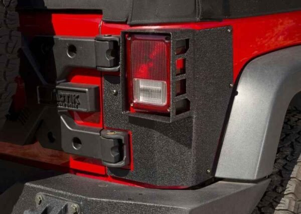 Rugged Ridge XHD Corner Guard Rear 07-18 Jeep Wrangler JK 2-Door - Image 6