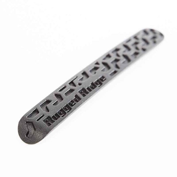Rugged Ridge Elite Dr Hndle Inserts Black Tread 2Dr 07-18 Jeep Wrangler JK - Image 4
