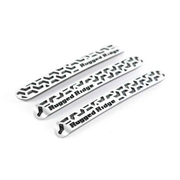 Rugged Ridge Elite Dr Hndle Insert Contrast Tread2D 07-18 Jeep Wrangler JK - Image 3