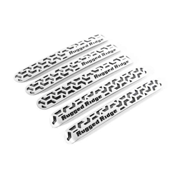 Rugged Ridge Elite Dr Hndle Insert Contrast Tread4D 07-18 Jeep Wrangler JK - Image 2