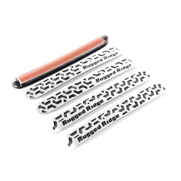 Rugged Ridge Elite Dr Hndle Insert Contrast Tread4D 07-18 Jeep Wrangler JK - Image 3