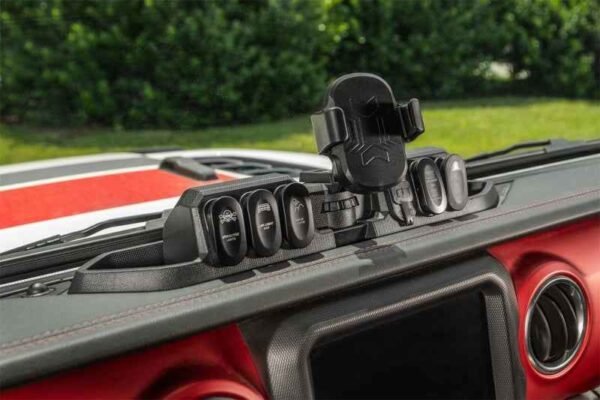 Rugged Ridge 18- 22 Jeep Wrangler JL/ 20-22 Gladiator Eclipse Sun Shade Black Hard Top- Black - Image 6