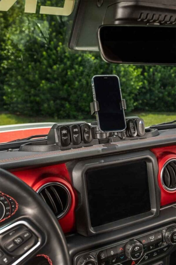 Rugged Ridge 18- 22 Jeep Wrangler JL/ 20-22 Gladiator Eclipse Sun Shade Black Hard Top- Black - Image 7