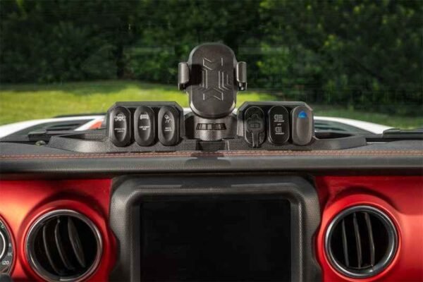 Rugged Ridge 18- 22 Jeep Wrangler JL/ 20-22 Gladiator Eclipse Sun Shade Black Hard Top- Black - Image 8