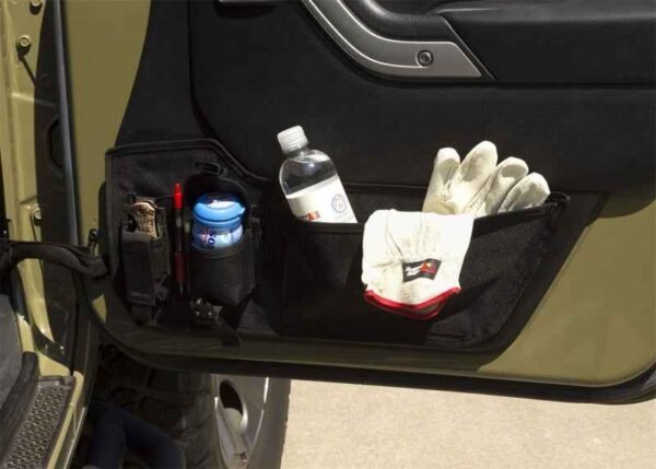 Rugged Ridge Door Storage Panel Pair w/Pouches 11-18 JK - Image 6
