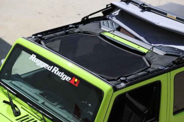 Rugged Ridge Eclipse Sun Shade Front 07-18 Jeep Wrangler JK - Image 4