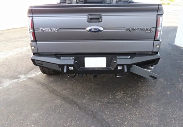 Addictive Desert Designs 10-14 Ford F-150 Raptor HoneyBadger Rear Bumper w/ Tow Hooks - R017301280103 - Image 8