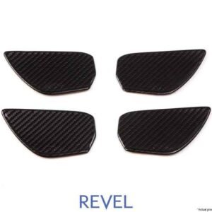 Revel GT Dry Carbon Door Trim Inner Handles (FL/FR/RL/RR) 16-18 Honda Civic - 4 Pieces
