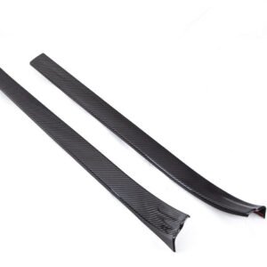 Revel GT Dry Carbon 2022 Toyota GR86 / Subaru BRZ Scuff Plate Cover - 2 Pieces - 1TR4GT0CS03