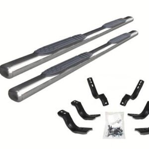 104443580PS Go Rhino 4'1000 Series - Sidestep + Brackets