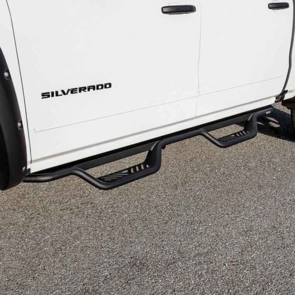 Westin 14-18 Chevrolet Silverado / GMC Sierra Crew Cab Outlaw Nerf Step Bars (Excl. Diesel) - Image 7