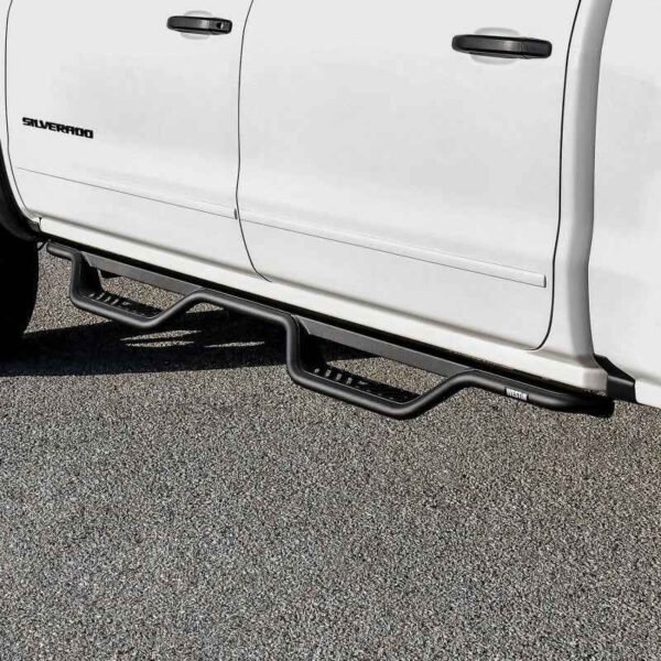 Westin 14-18 Chevrolet Silverado / GMC Sierra Crew Cab Outlaw Nerf Step Bars (Excl. Diesel) - Image 8