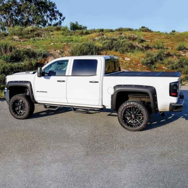Westin 14-18 Chevrolet Silverado / GMC Sierra Crew Cab Outlaw Nerf Step Bars (Excl. Diesel) - Image 10