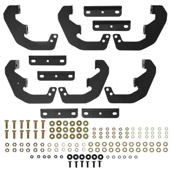 Westin 15-22 Ford F-150 SuperCrew / 17-22 F-250/350 Crew Cab Outlaw Nerf Step Bars - Image 5