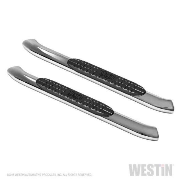 Westin 18-22 Jeep Wrangler JL 2dr PRO TRAXX 4 Oval Nerf Step Bars - SS - Image 2