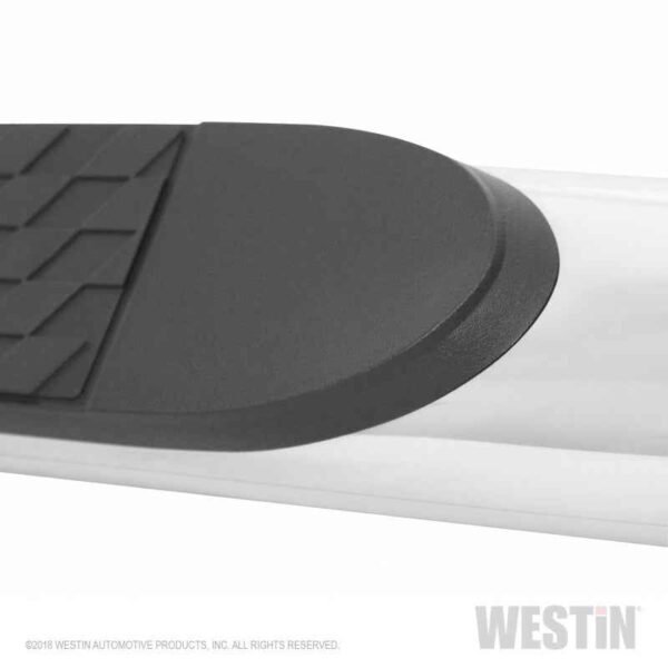 Westin 19-23 RAM 1500 Quad Cab (Excl. 2019+ Classic) Platinum 4 Oval Nerf Step Bars - SS - Image 2