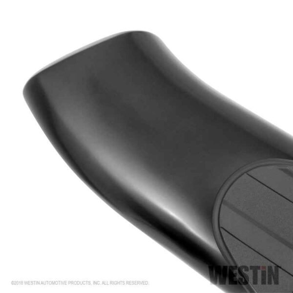 Westin 18-20 Jeep Wrangler JL Unlimited 4DR PRO TRAXX 5 Oval Nerf Step Bars - Textured Black - Image 3