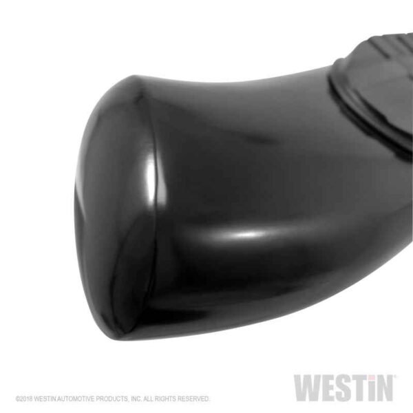 Westin 18-20 Jeep Wrangler JL Unlimited 4DR PRO TRAXX 5 Oval Nerf Step Bars - Textured Black - Image 4