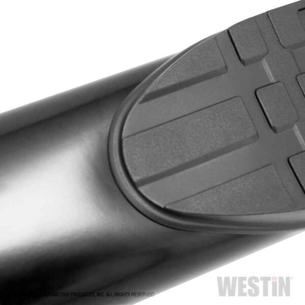 Westin 18-20 Jeep Wrangler JL Unlimited 4DR PRO TRAXX 5 Oval Nerf Step Bars - Textured Black - Image 7