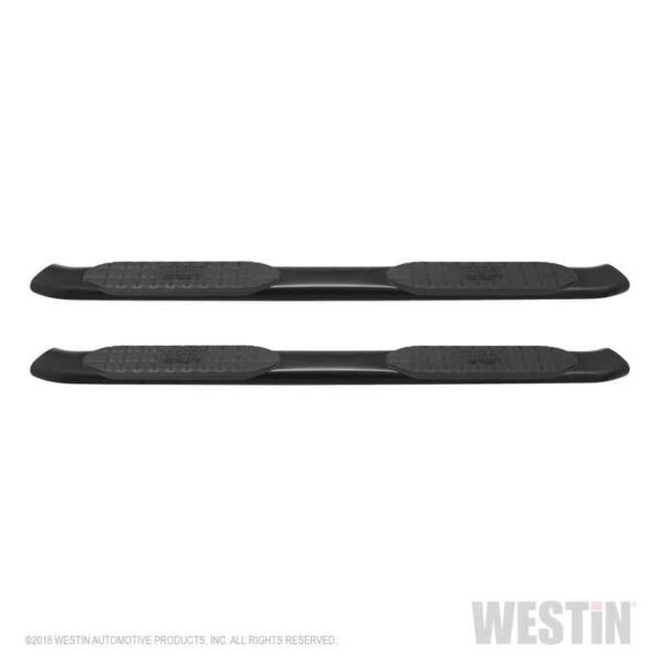 Westin 2019 Ram 1500 Crew Cab (Excl. 2019 Ram 1500 Classic) PRO TRAXX 5 Oval Nerf Step Bars - Black - Image 3