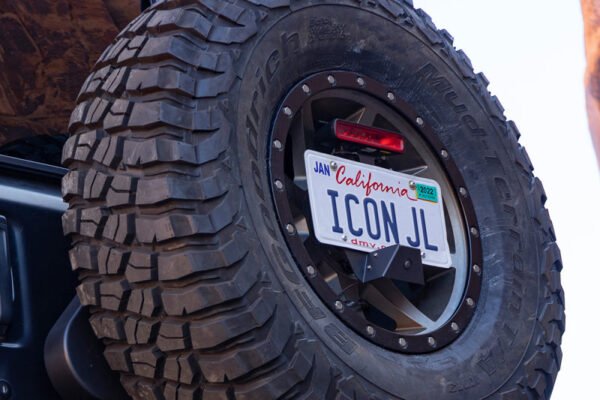 ICON 2018+ Jeep Wrangler JL License Relocation Kit - 25171 - Image 2