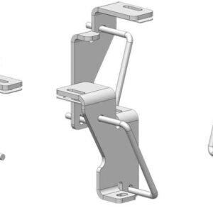 2736 PullRite Fifth Wheel Trailer Hitch Mount Kit Use With ISR Series