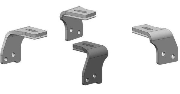 2748 PullRite Fifth Wheel Trailer Hitch Mount Kit Use With ISR Series