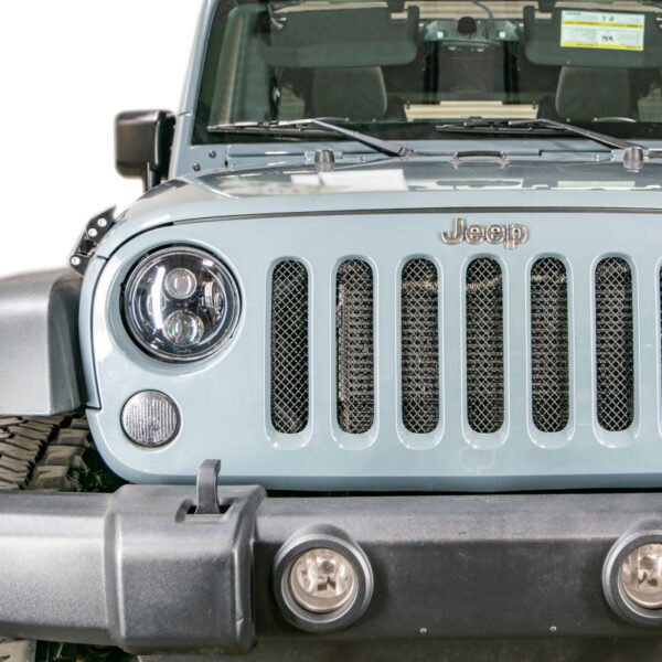 DV8 Offroad 2007-2018 Jeep JK Black Mesh Grille - Image 8
